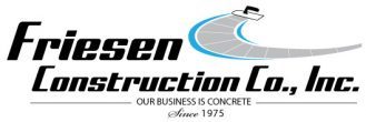 Friesen Construction Co., Inc. - Residential Concrete Poured Walls, Flatwork and Excavation